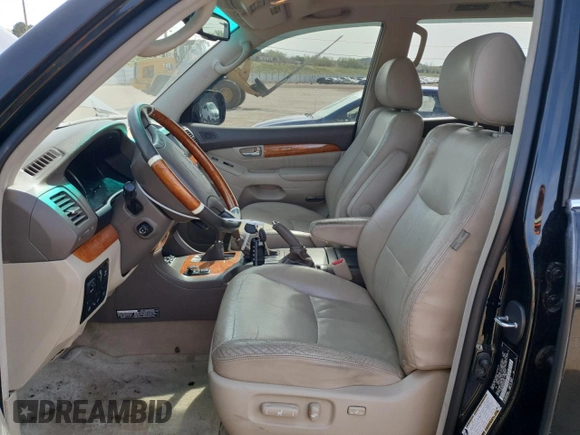 2007 Lexus GX 470 z VIN JTJBT20X570134681, wystawiony jako Copart lot #54259795 z przebiegiem 238 078 mil mil oraz Tytuł czysty. Historia ofert i sprzedaży dostępna na DreamBid. Obrazek 7.