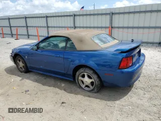 2001 Ford Mustang Deluxe with VIN 1FAFP44401F209673, listed as a Copart auction lot 52239035 with 165,944 mi miles and Salvage Title. Bid and sale history available at carsss.com. Image 2.