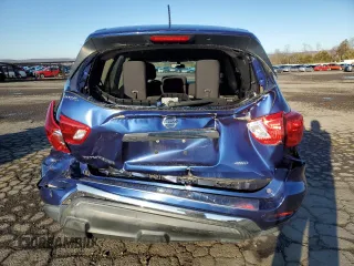 2017 Nissan Pathfinder SV with VIN 5N1DR2MM5HC632319, listed as a Copart auction lot 48549315 with 131,729 mi miles and Salvage Title. Bid and sale history available at carsss.com. Image 6.