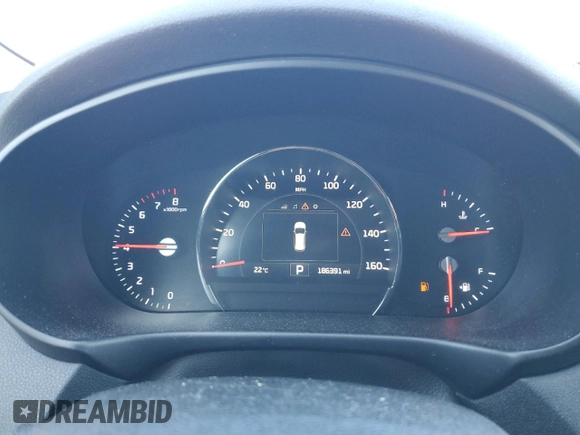 2018 Kia Sorento EX with VIN 5XYPH4A53JG385140, listed as a Copart auction lot 63948095 with 186,391 mi miles and Salvage title. Bid and sale history available at DreamBid. Image 9.