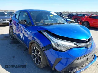 2021 Toyota C-HR LE with VIN JTNKHMBX0M1118192, listed as a IAAI auction lot 41805188 with 67,101 mi miles and . Bid and sale history available at DreamBid. Image 6.
