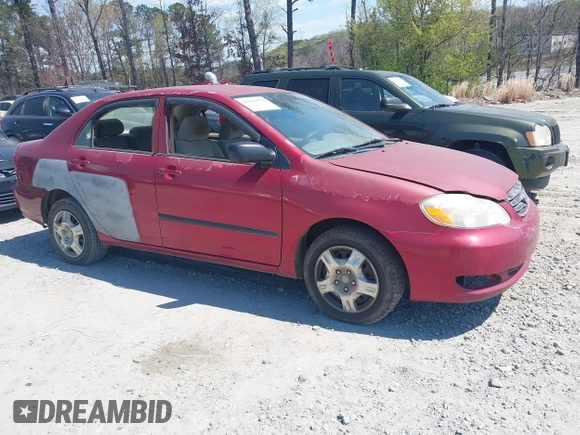 2005 Toyota Corolla CE with VIN 2T1BR32E15C488266, listed as a IAAI auction lot 41895076 with 299,999 mi miles and . Bid and sale history available at DreamBid. Image 1.