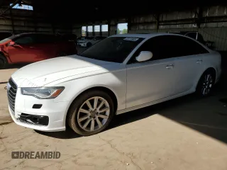 2016 Audi A6 Premium Plus with VIN WAUGFAFC2GN058755, listed as a Copart auction lot 65818905 with 80,531 mi miles and Clean title. Bid and sale history available at DreamBid. Image 1.