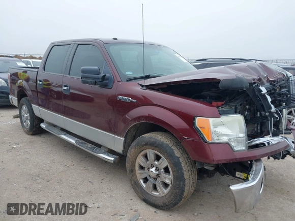 2009 Ford F-150 XL with VIN 1FTPW12V79KC62854, listed as a IAAI auction lot 41513528 with 252,813 mi miles. Bid and sale history available at carsss.com. Image 1.