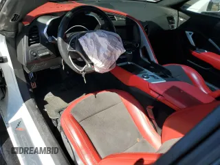 2016 Chevrolet Corvette Z06 2LZ with VIN 1G1YS2D64G5606608, listed as a Copart auction lot 56267255 with 48,711 mi miles and Salvage title. Bid and sale history available at DreamBid. Image 8.