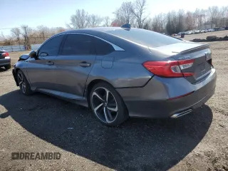 2019 Honda Accord Sedan Sport 1.5T with VIN 1HGCV1F30KA092215, listed as a Copart auction lot 51452845 with 144,414 mi miles and Salvage Title. Bid and sale history available at carsss.com. Image 2.