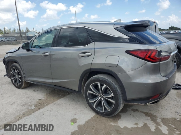 2021 Lexus RX with VIN 2T2HZMAA7MC197389, listed as a Copart auction lot 50637845 with 47,182 mi miles and Salvage Title. Bid and sale history available at carsss.com. Image 2.