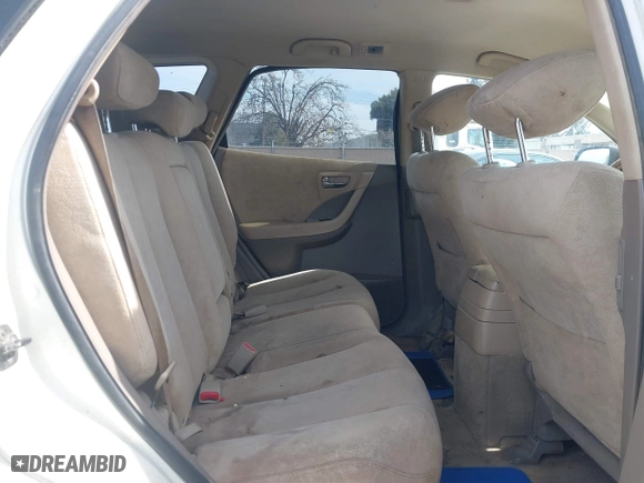 2006 Nissan Murano S with VIN JN8AZ08T26W423617, listed as a IAAI auction lot 41751723 with 181,797 mi miles. Bid and sale history available at carsss.com. Image 8.