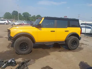 2022 Ford Bronco with VIN 1FMDE5BH8NLB86567, listed as a IAAI auction lot 42469732 with 27,681 mi miles and . Bid and sale history available at DreamBid. Image 15.