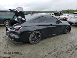 2015 BMW M4 with VIN WBS3R9C51FK330380, listed as a Copart auction lot 71764224 with 126,040 mi miles and Salvage Title. Bid and sale history available at carsss.com. Image 3.