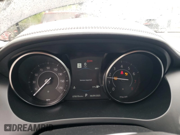 2019 Jaguar E-Pace S z VIN SADFJ2FX6K1Z34589, wystawiony jako Copart lot #59757515 z przebiegiem 78 570 mil mil oraz Szkoda całkowita • Salvage title. Historia ofert i sprzedaży dostępna na DreamBid. Obrazek 9.