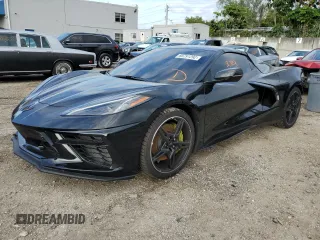 2022 Chevrolet Corvette 3LT with VIN 1G1YC3D42N5114853, listed as a Copart auction lot 65791292 with 3,803 mi miles. Bid and sale history available at carsss.com. Image 1.