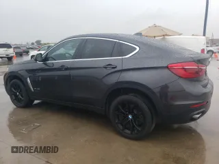 2015 BMW X6 sDrive35i with VIN 5UXKU0C59F0F91881, listed as a Copart auction lot 69878554 with 120,065 mi miles and Salvage Title. Bid and sale history available at carsss.com. Image 2.