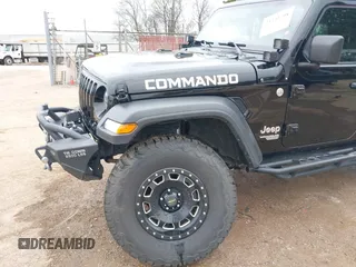 2018 Jeep Wrangler Unlimited Sport with VIN 1C4HJXDN6JW190027, listed as a IAAI auction lot 41351708 with 59,315 mi miles and . Bid and sale history available at DreamBid. Image 17.