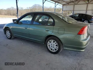 2004 Honda Civic LX with VIN 2HGES16544H519953, listed as a Copart auction lot 46410985 with 155,076 mi miles and Salvage Title. Bid and sale history available at DreamBid. Image 2.