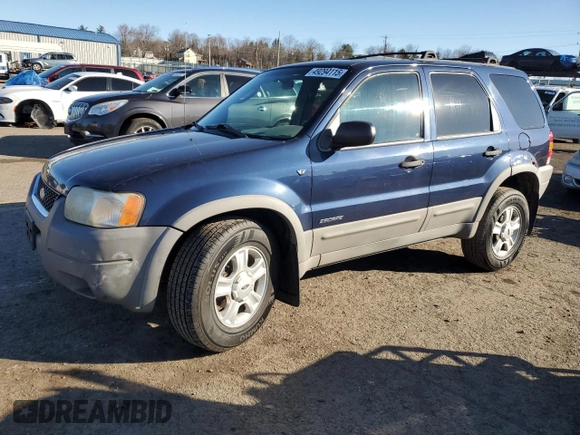 2002 Ford Escape XLT Choice with VIN 1FMYU041X2KE08843, listed as a Copart auction lot 49294115 with 177,128 mi miles and Salvage Title. Bid and sale history available at carsss.com. Image 1.
