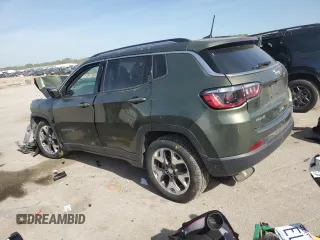 2020 Jeep Compass Limited with VIN 3C4NJDCB0LT155968, listed as a Copart auction lot 55809245 with Not provided miles and Salvage title. Bid and sale history available at DreamBid. Image 2.