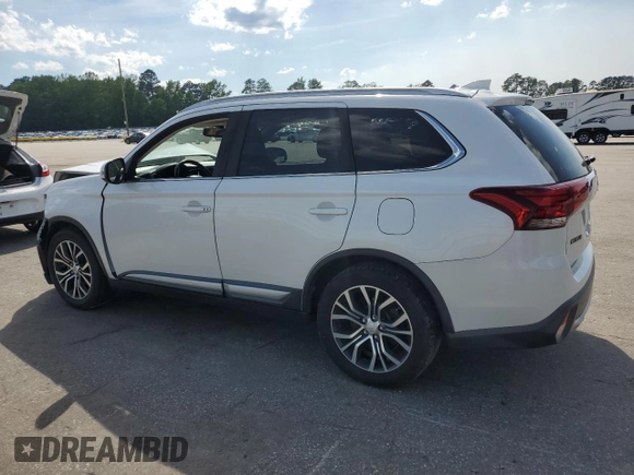 2017 Mitsubishi Outlander SE z VIN JA4AD3A38HZ005421, wystawiony jako Copart lot #55303005 z przebiegiem Nie podano mil oraz Szkoda całkowita • Salvage title. Historia ofert i sprzedaży dostępna na DreamBid. Obrazek 2.