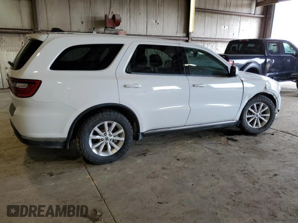 2019 Dodge Durango Special Service with VIN 1C4SDJFT6KC812232, listed as a Copart auction lot 54220125 with 83,346 mi miles and Salvage Title. Bid and sale history available at carsss.com. Image 3.