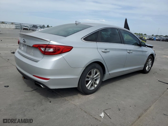 2015 Hyundai Sonata 2.4L SE with VIN 5NPE24AF4FH165961, listed as a Copart auction lot 52826955 with 88,269 mi miles and Salvage Title. Bid and sale history available at carsss.com. Image 3.