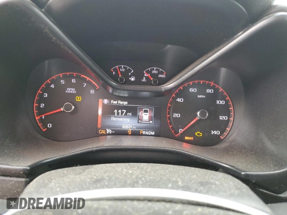2015 GMC Canyon 4WD SLE with VIN 1GTG6BE38F1215320, listed as a Copart auction lot 49950735 with 63,531 mi miles and Salvage Title. Bid and sale history available at carsss.com. Image 9.