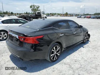 2017 Nissan Maxima Platinum with VIN 1N4AA6AP6HC381854, listed as a Copart auction lot 58800055 with 181,343 mi miles and Clean title. Bid and sale history available at DreamBid. Image 3.