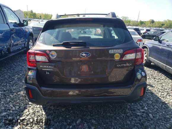 2019 Subaru Outback with VIN 4S4BSABC4K3343925, listed as a Copart auction lot 56454915 with 80,100 mi miles and Salvage title. Bid and sale history available at DreamBid. Image 6.