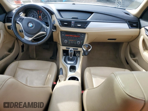 2015 BMW X1 xDrive28i with VIN WBAVL1C58FVY28445, listed as a Copart auction lot 49148015 with 144,319 mi miles and Clean Title. Bid and sale history available at carsss.com. Image 8.