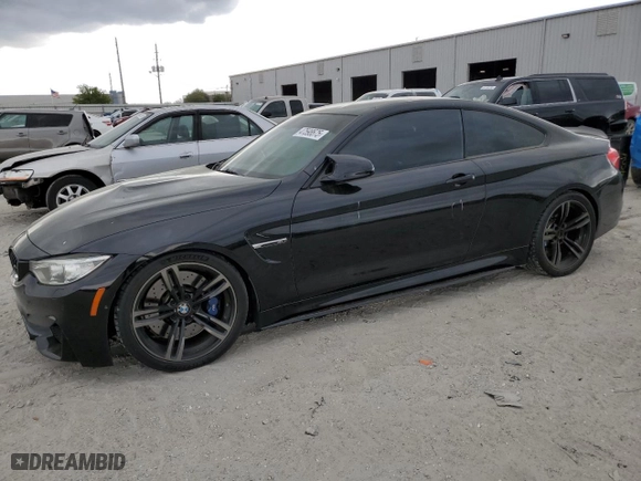 2017 BMW M4 with VIN WBS3R9C55HK709790, listed as a Copart auction lot 47598675 with 87,356 mi miles and Non Repairable. Bid and sale history available at carsss.com. Image 1.