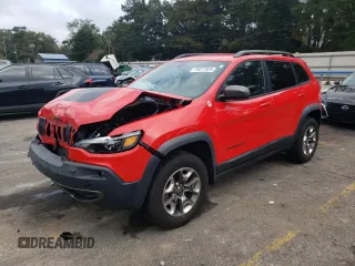 2019 Jeep Cherokee Trailhawk with VIN 1C4PJMBN6KD189728, listed as a Copart auction lot 79017824 with 79,611 mi miles and Non Repairable. Bid and sale history available at DreamBid. Image 1.