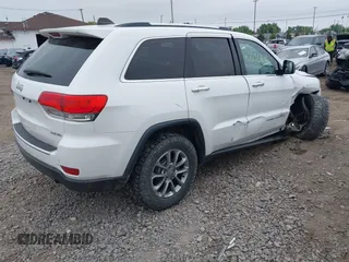 2016 Jeep Grand Cherokee Limited with VIN 1C4RJFBG8GC304073, listed as a IAAI auction lot 42535680 with 57,550 mi miles and . Bid and sale history available at DreamBid. Image 3.