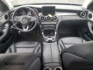 2016 Mercedes-Benz C 300 Luxury with VIN 55SWF4KB0GU139215, listed as a Copart auction lot 55471755 with 66,859 mi miles and Salvage title. Bid and sale history available at DreamBid. Image 8.