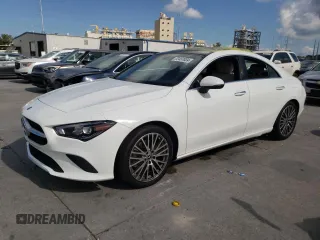 2022 Mercedes-Benz CLA with VIN W1K5J4GB0NN251313, listed as a Copart auction lot 72457024 with 0 mi miles and Salvage Title. Bid and sale history available at carsss.com. Image 1.