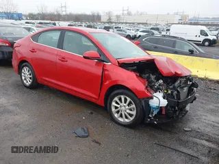 2022 Hyundai Accent SE with VIN 3KPC24A69NE180546, listed as a IAAI auction lot 40977460 with 16,559 mi miles and . Bid and sale history available at carsss.com. Image 1.