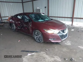 2016 Nissan Maxima SR with VIN 1N4AA6AP3GC434928, listed as a IAAI auction lot 42180654 with 113,492 mi miles and . Bid and sale history available at DreamBid. Image 1.