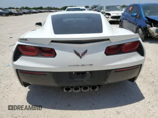 2015 Chevrolet Corvette 3LT with VIN 1G1YF2D75F5122894, listed as a Copart auction lot 53583104 with 64,897 mi miles and Clean Title. Bid and sale history available at carsss.com. Image 6.