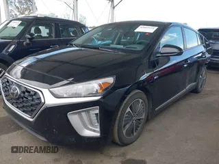 2020 Hyundai Ioniq SE z VIN KMHC65LD7LU228965, wystawiony jako IAAI lot #42004131 z przebiegiem 56 186 mil mil oraz . Historia ofert i sprzedaży dostępna na DreamBid. Obrazek 2.