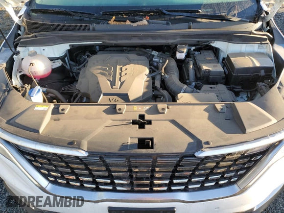 2023 Kia Carnival SX with VIN KNDNE5H34P6222597, listed as a Copart auction lot 76239534 with 17,817 mi miles and Salvage Title. Bid and sale history available at carsss.com. Image 12.