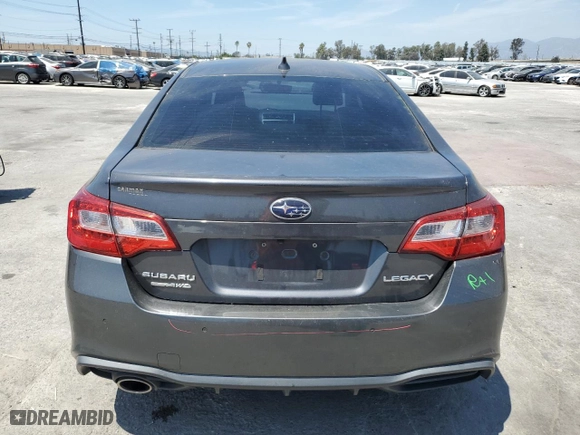2018 Subaru Legacy Limited with VIN 4S3BNAN64J3028543, listed as a Copart auction lot 53955645 with 72,033 mi miles and Salvage Title. Bid and sale history available at carsss.com. Image 6.