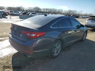 2015 Hyundai Sonata 2.4L SE with VIN 5NPE24AF3FH039106, listed as a Copart auction lot 47027725 with 122,839 mi miles and Salvage Title. Bid and sale history available at carsss.com. Image 3.
