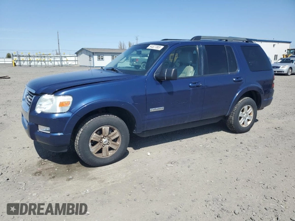 2008 Ford Explorer XLT with VIN 1FMEU73E08UA07847, listed as a Copart auction lot 54527365 with 154,731 mi miles and Clean Title. Bid and sale history available at carsss.com. Image 1.