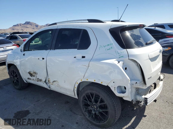 2021 Chevrolet Trax LT with VIN KL7CJLSB6MB355837, listed as a Copart auction lot 56608445 with 20,413 mi miles and Salvage title. Bid and sale history available at DreamBid. Image 2.