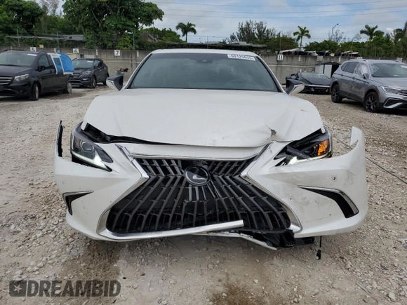 2024 Lexus ES 350 с VIN 58ADZ1B19RU175330, выставлен на аукционе Copart как лот 60125655 с пробегом 7 074 миль миль и Списание • Salvage title. История ставок и продаж доступна на DreamBid. Изображение 5.