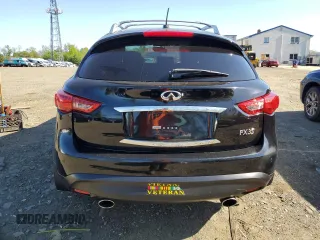 2009 Infiniti FX with VIN JNRAS18W79M158466, listed as a Copart auction lot 54892095 with 165,920 mi miles and Salvage title. Bid and sale history available at DreamBid. Image 6.