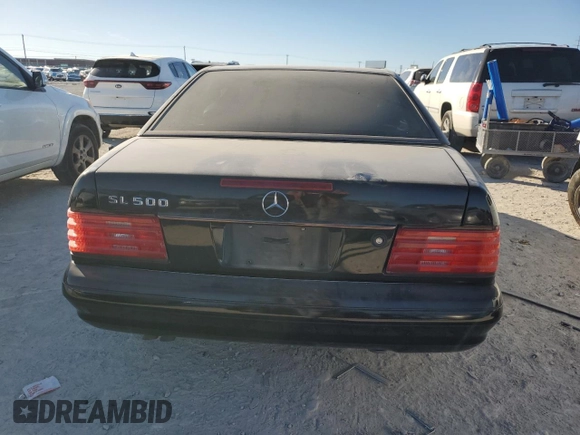 1998 Mercedes-Benz SL-Class with VIN WDBFA67FXWF163330, listed as a Copart auction lot 86125234 with 119,191 mi miles and Clean Title. Bid and sale history available at carsss.com. Image 6.