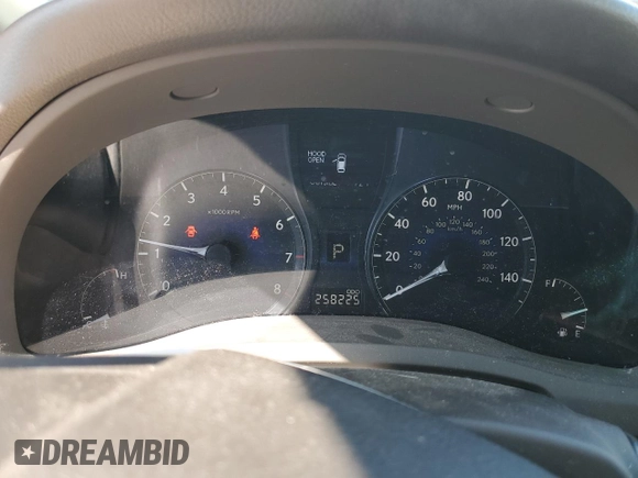 2010 Lexus RX 350 with VIN JTJZK1BA3A2405351, listed as a Copart auction lot 49899135 with 258,225 mi miles and Salvage Title. Bid and sale history available at DreamBid. Image 9.