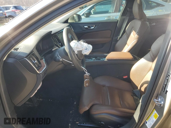 2019 Volvo S60 Inscription with VIN 7JRA22TL2KG006166, listed as a Copart auction lot 40380874 with 55,882 mi miles and Non Repairable. Bid and sale history available at carsss.com. Image 7.