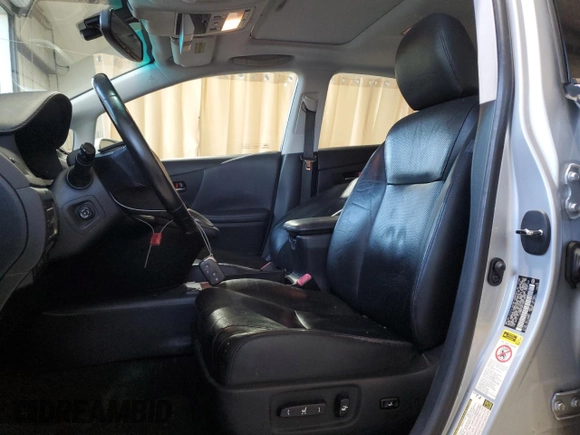 2010 Lexus HS 250h with VIN JTHBB1BA7A2010608, listed as a Copart auction lot 84322074 with 168,327 mi miles and Salvage Title. Bid and sale history available at DreamBid. Image 7.