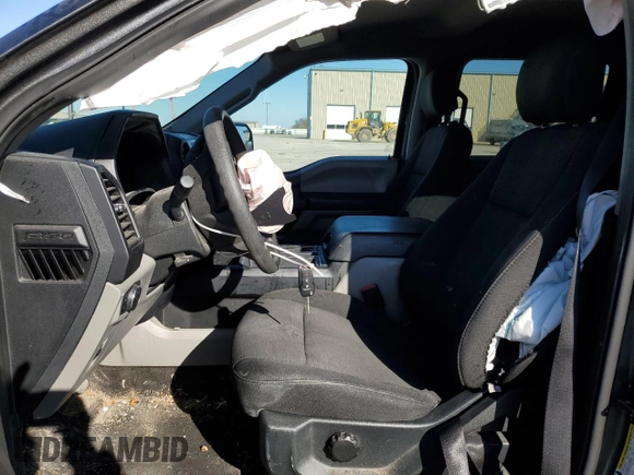 2020 Ford F-150 XL with VIN 1FTEW1CPXLKD42809, listed as a Copart auction lot 87208204 with 104,049 mi miles and Salvage Title. Bid and sale history available at carsss.com. Image 7.