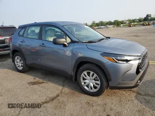 2025 Toyota Corolla Cross L with VIN 7MUAAAAG7SV131306, listed as a Copart auction lot 60432365 with 1,000 mi miles and Salvage title. Bid and sale history available at DreamBid. Image 4.